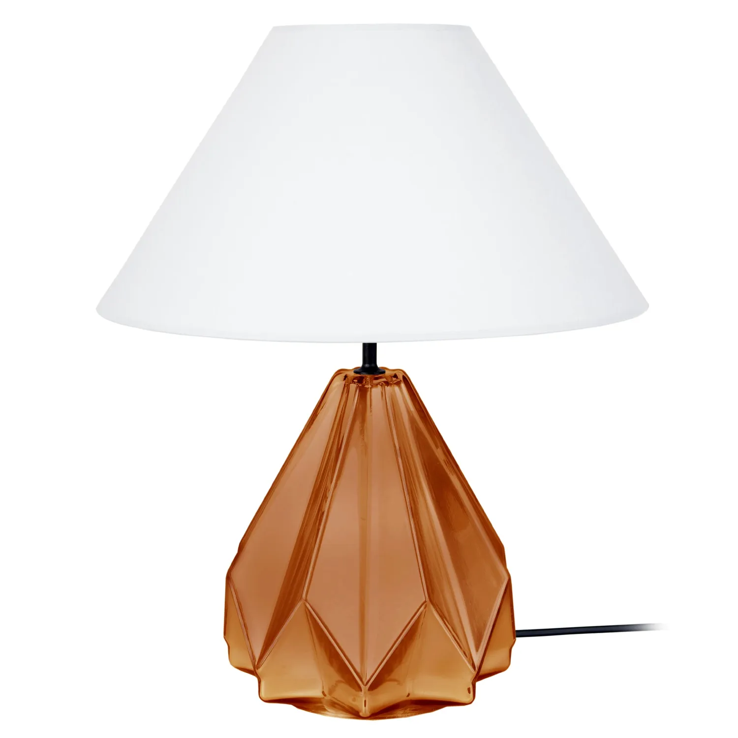 Tosel Helsinki lampada da tavolo vetro 54 cm
