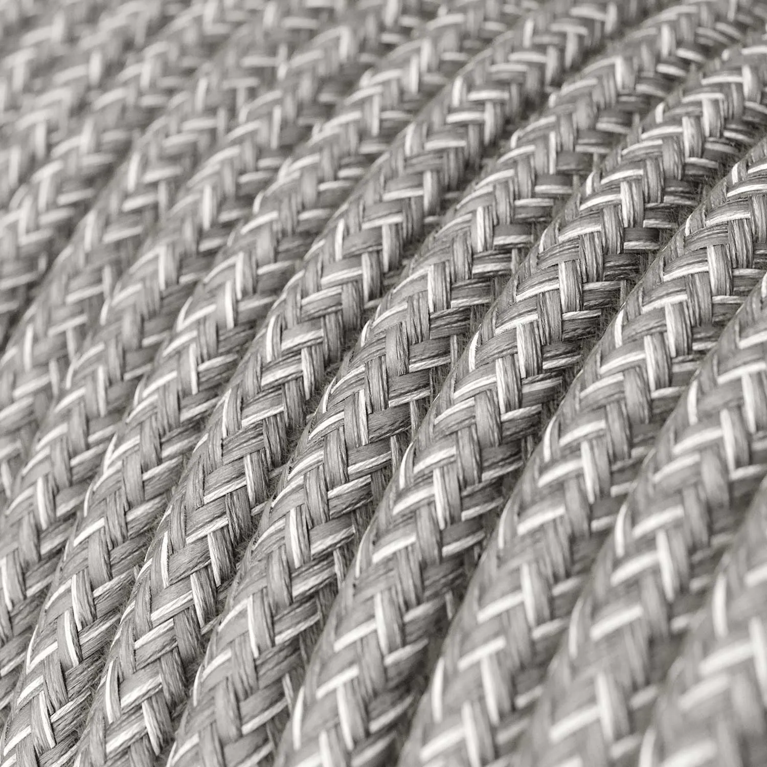 Creative Cables Ghost lampada sospensione titanio 2 luci