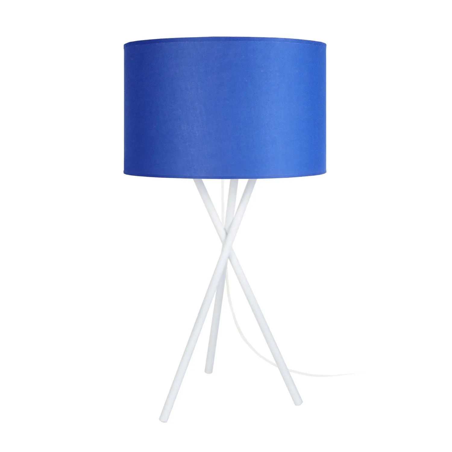 Tosel Midgard Lampada da Tavolo Treppiede Nera 22x41cm