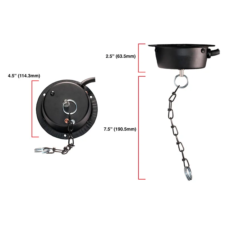 American DJ MBM1RP motore palla specchiata 1 RPM 40 cm