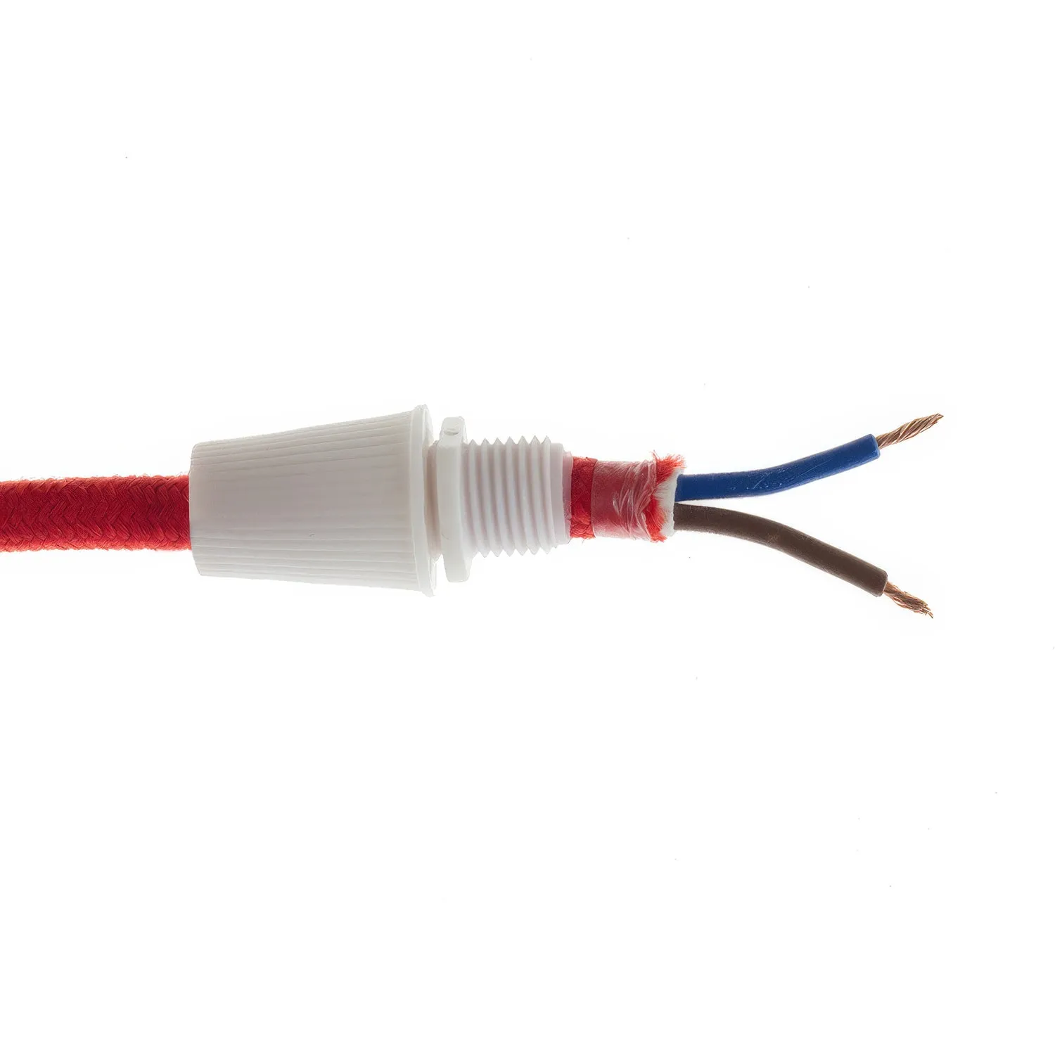 Creative Cables serracavo conico plastica bianco foro 10 mm