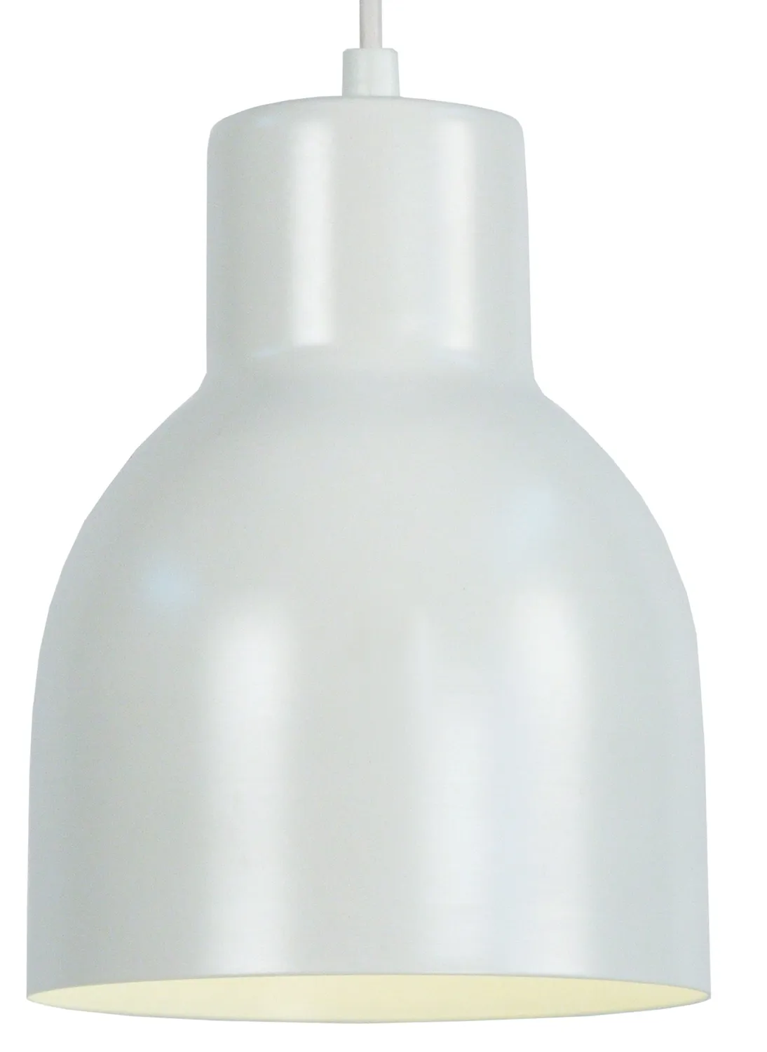 Tosel Carlson Lampada a Sospensione Campana Bianco 15x100 cm E27
