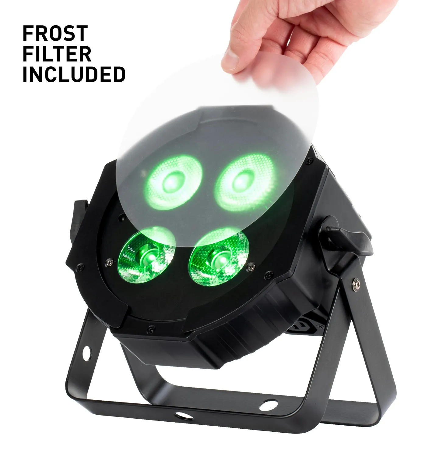 American DJ Mega Hex L Par faro LED RGBLA+UV telecomando