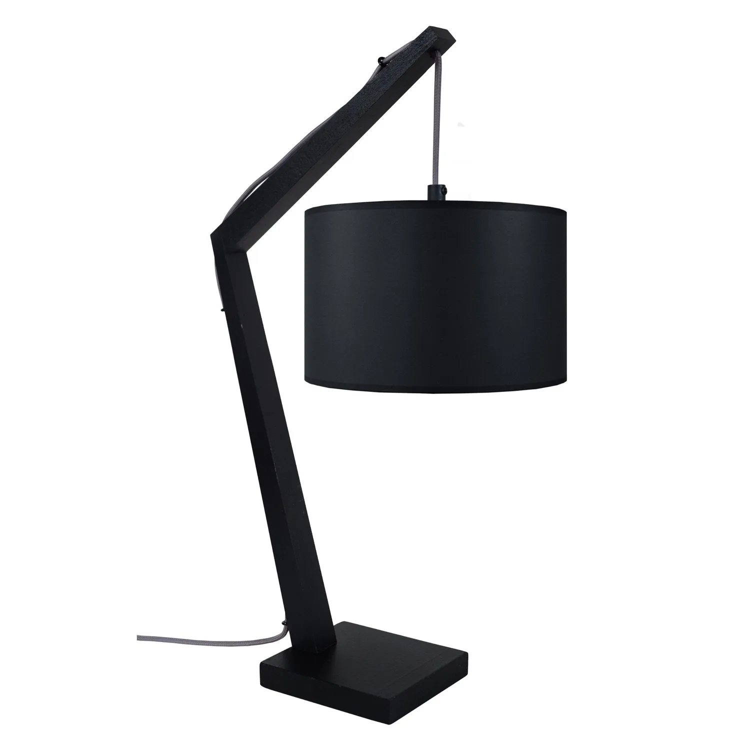 Tosel Kran lampada da tavolo legno naturale-ecrù 30x50