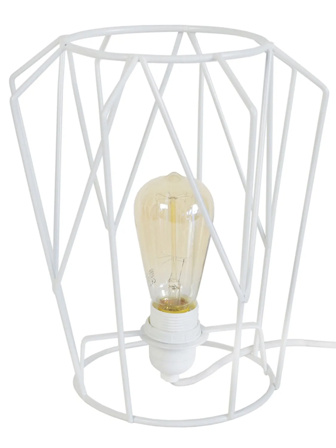 Tosel Olympia LT2 lampada da tavolo nera 25x29 cm metallo