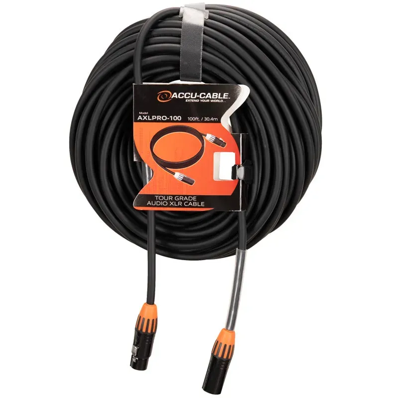 Accu Cable AXLPRO-100 cavo XLR 30,5m bilanciato
