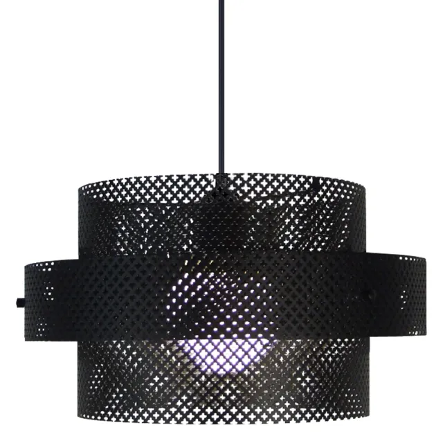 Tosel Stockholm lampadario a sospensione alluminio 35x100cm