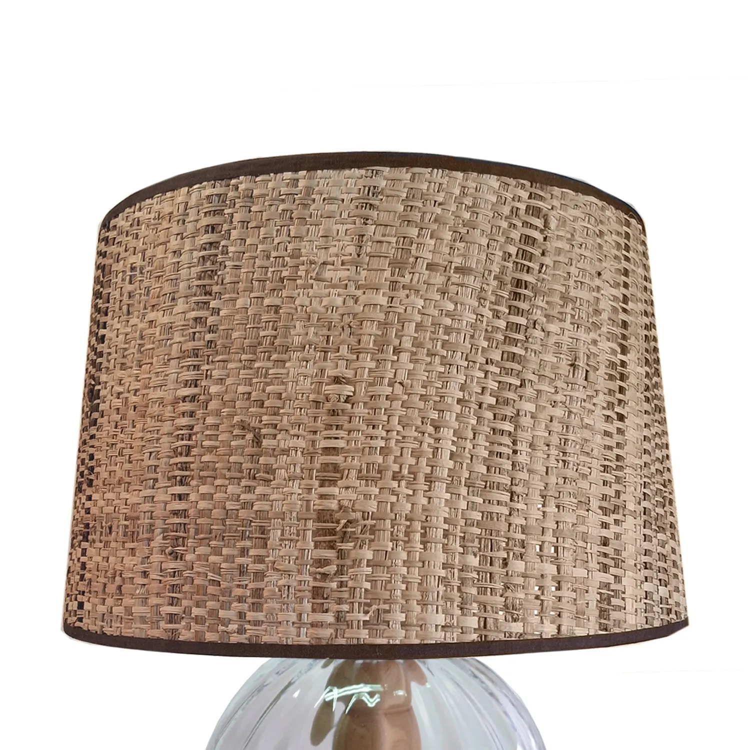 Tosel Bari lampada da tavolo vetro trasparente 30 cm