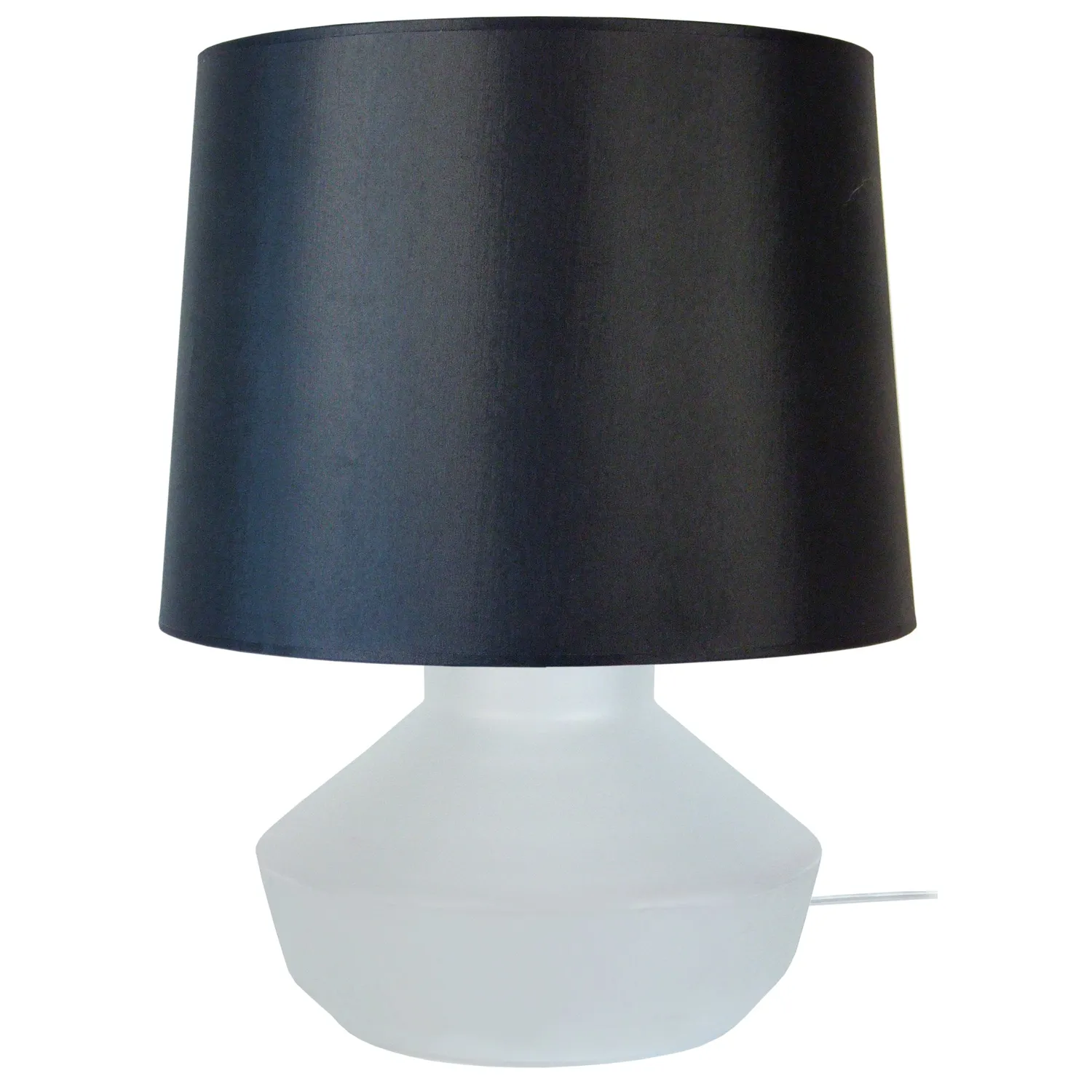 Tosel Espoo lampada tavolo vetro 40cm oro bianco