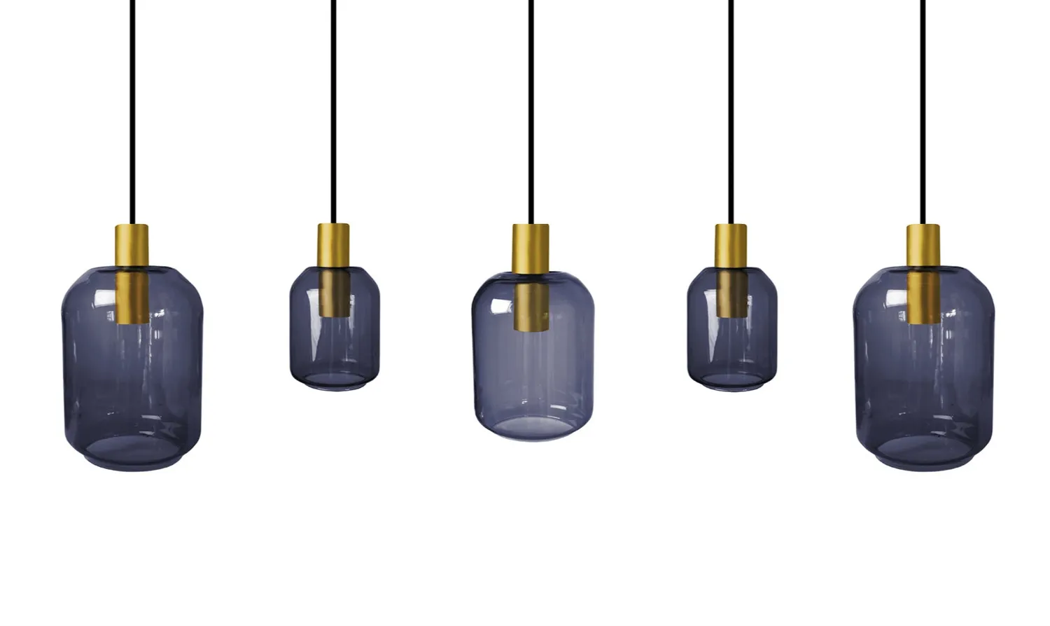 Tosel Svalbard Small Lampadario Barra Oro 100x60 cm