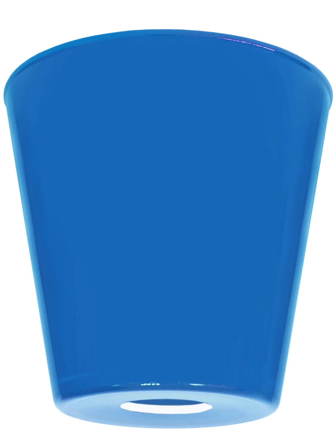 Tosel Osmania paralume cono vetro 20x25cm trasparente E27