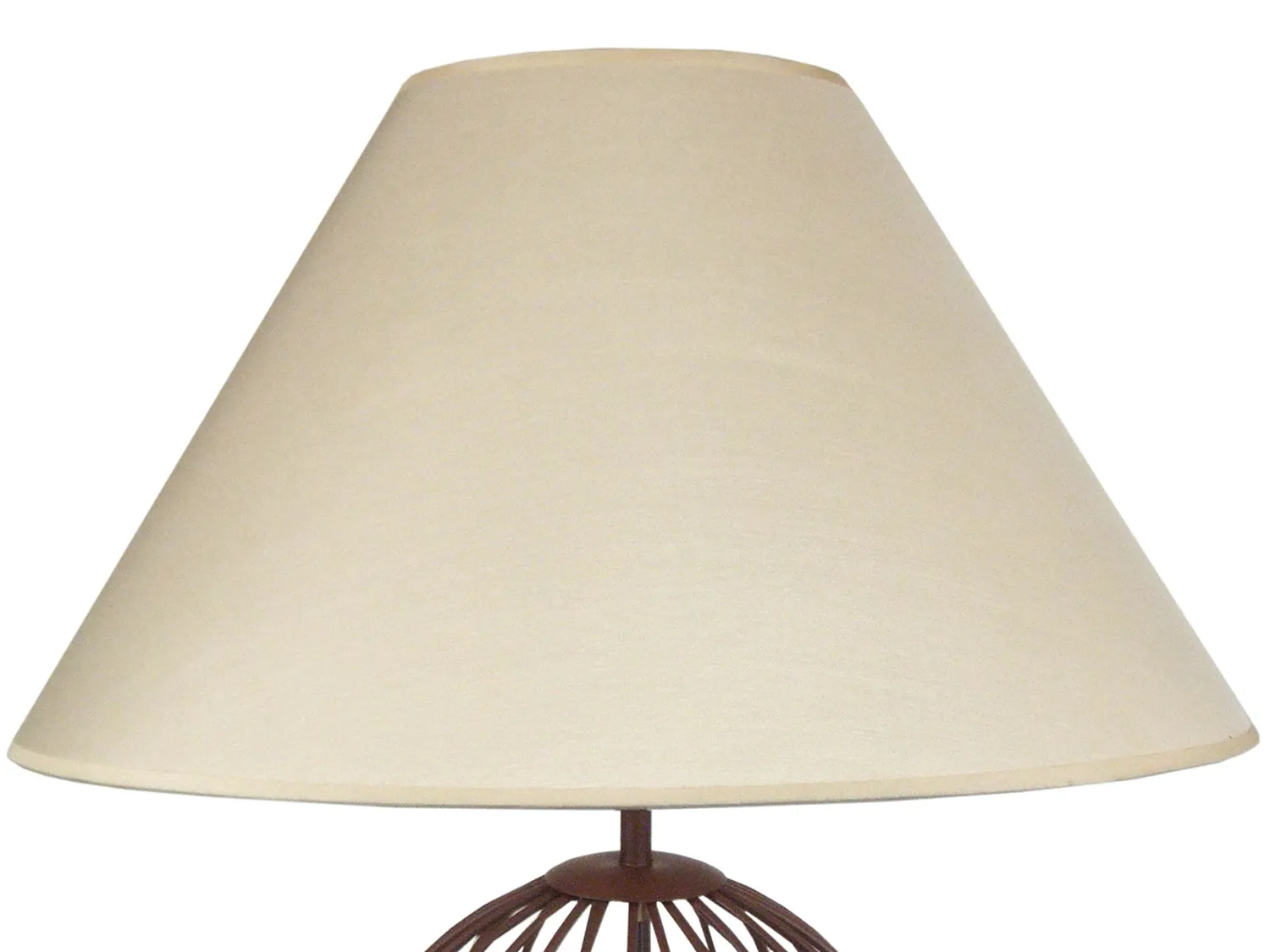 Tosel Ball lampada da tavolo sfera tessuto 45x44 cm