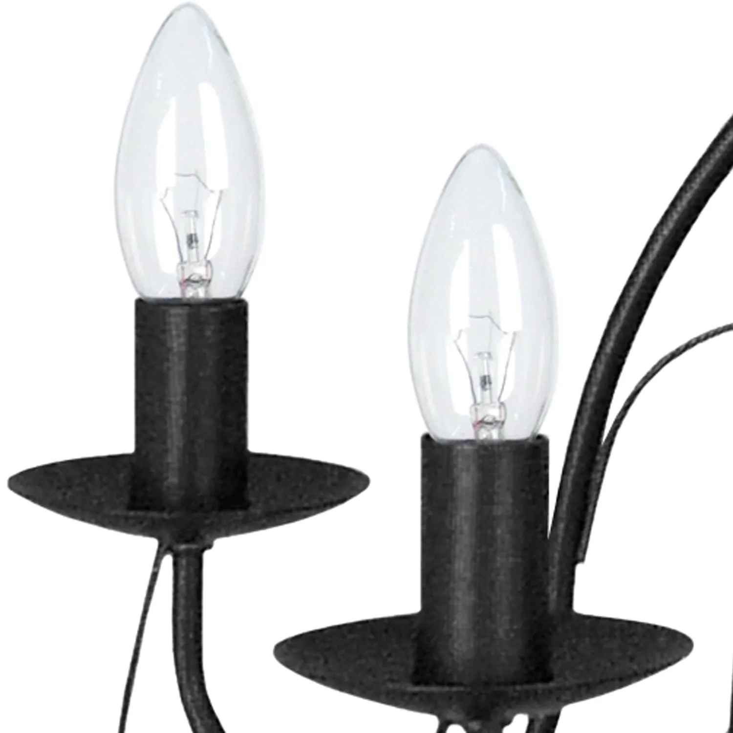 Tosel Provençale lampadario 5 luci bianco oro E14