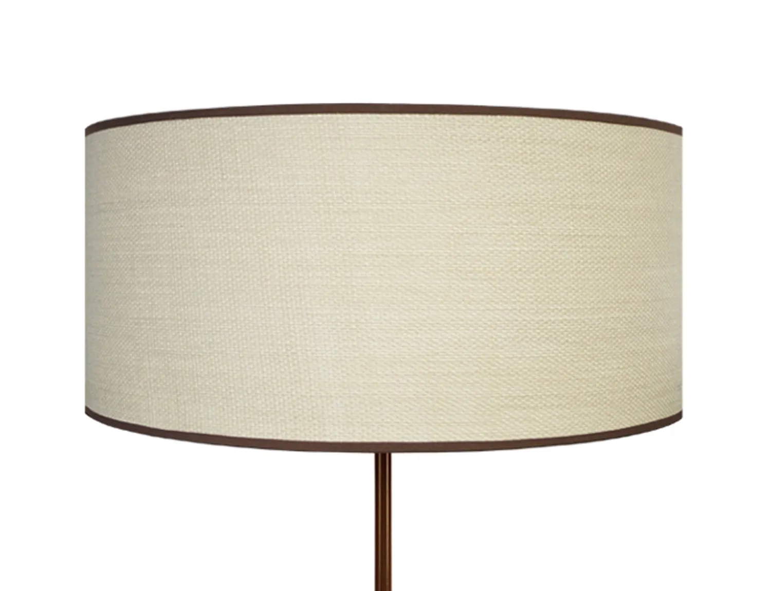 Tosel Chennai piantana legno 40x158cm naturale crema tessuto