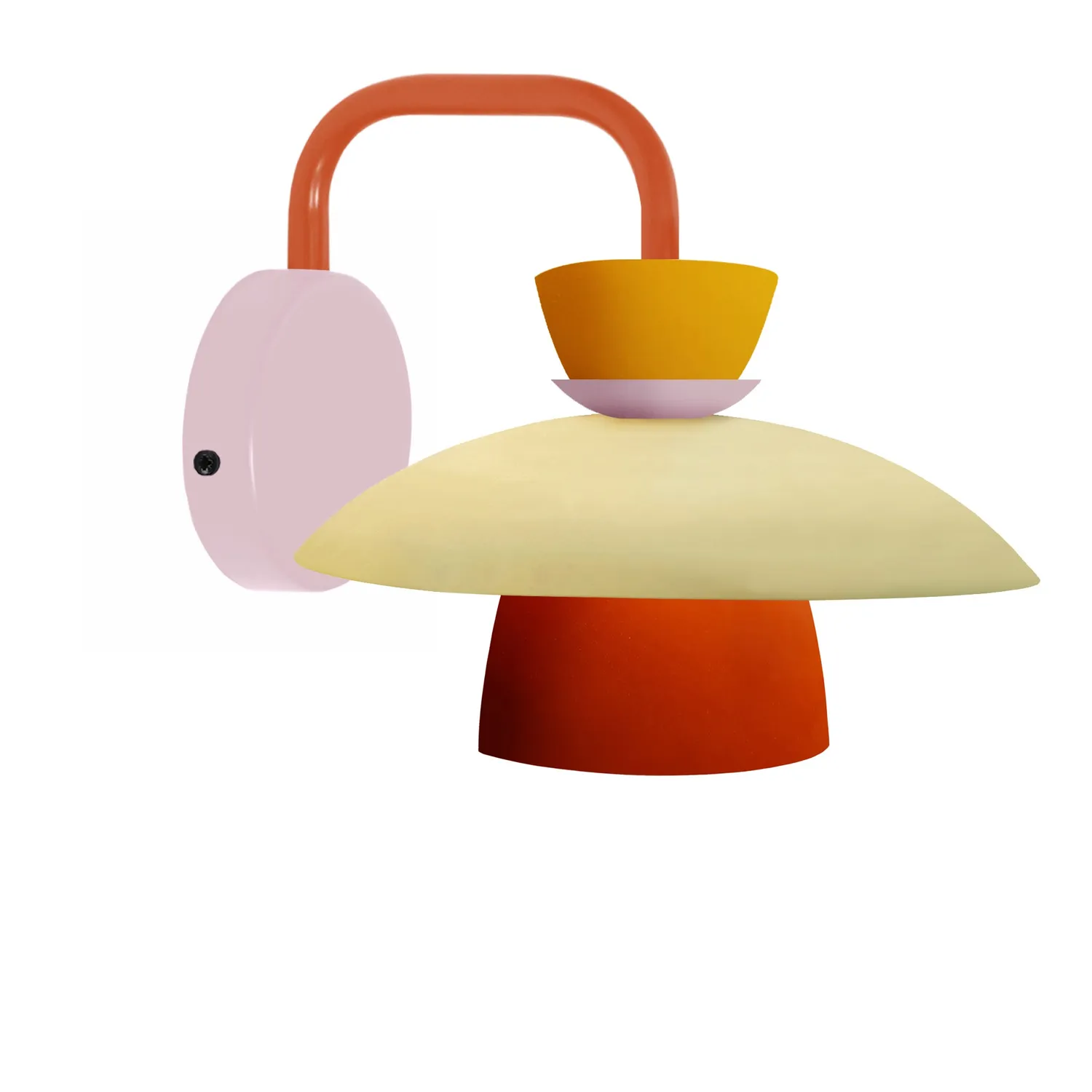 Tosel Fridda applique beige 40x26 cm metallo globo