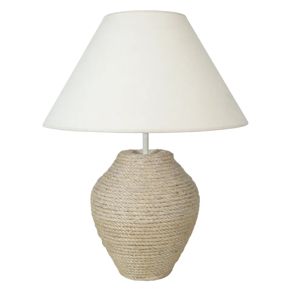 Tosel WINNIPEG Lampada da Tavolo 45x50 cm Sisal