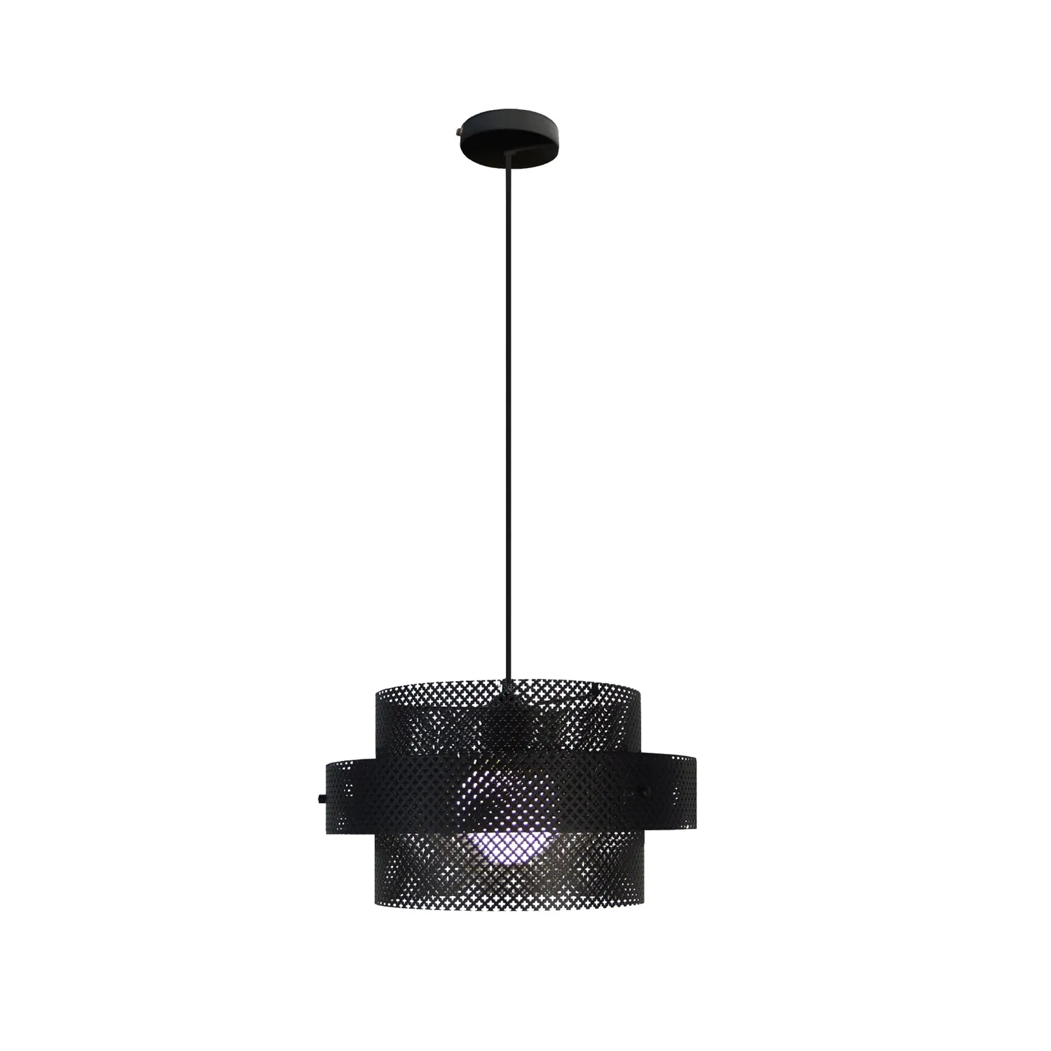 Tosel Stockholm lampadario a sospensione alluminio 35x100cm