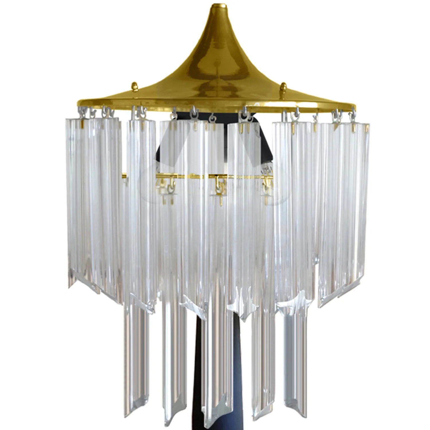 Tosel Leipzig piantana colonna rame 170 cm
