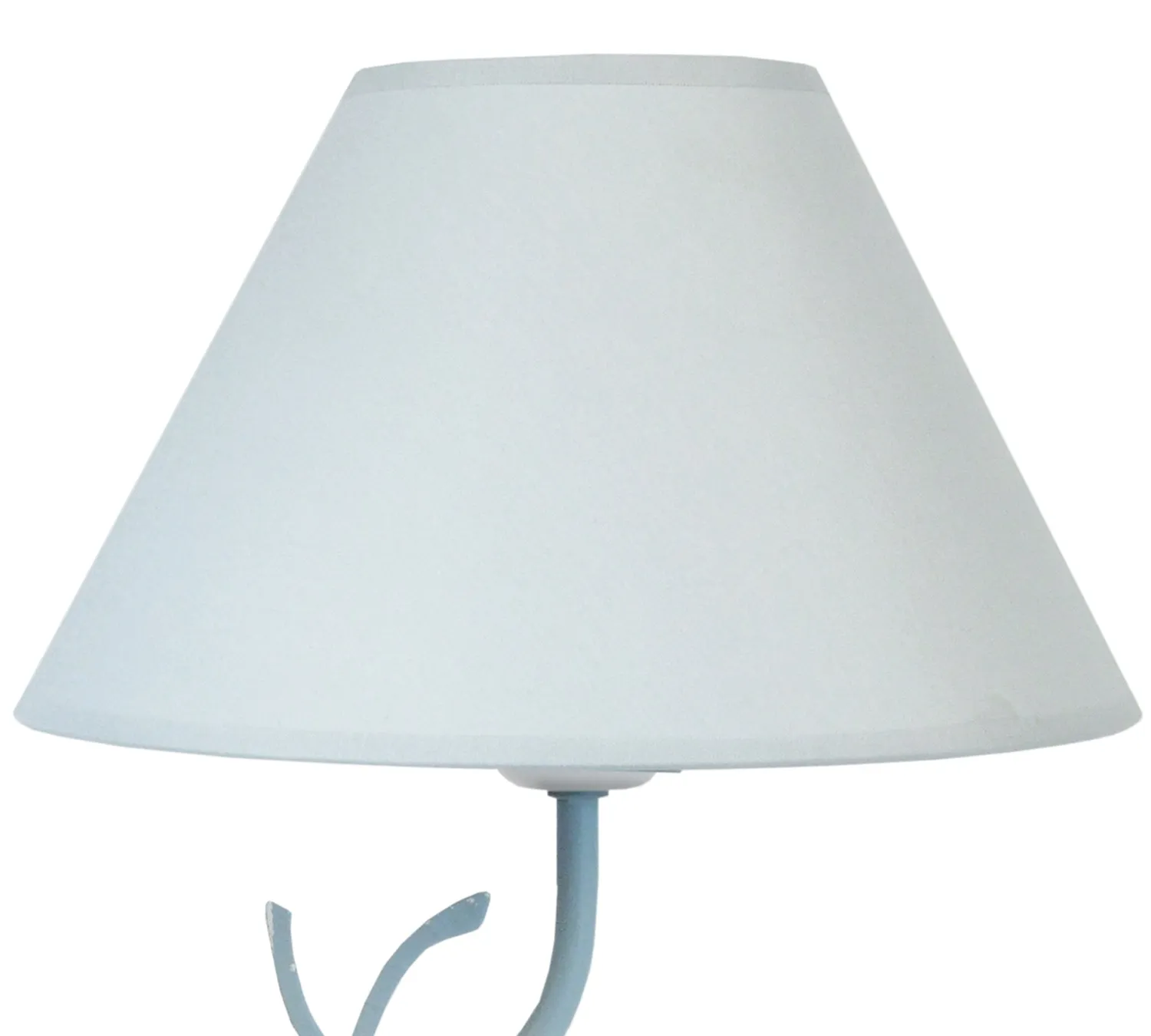 Tosel Oiseaux lampada tavolo bianca 25x41 cm