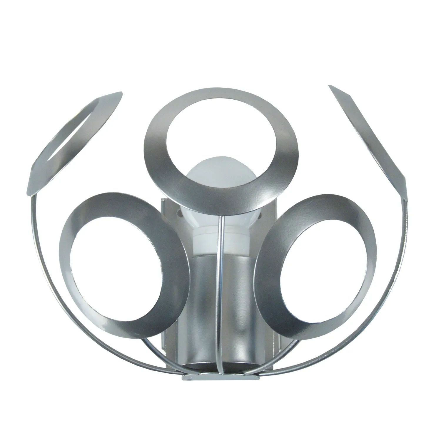 Tosel Jupiter applique alluminio 24 cm E27