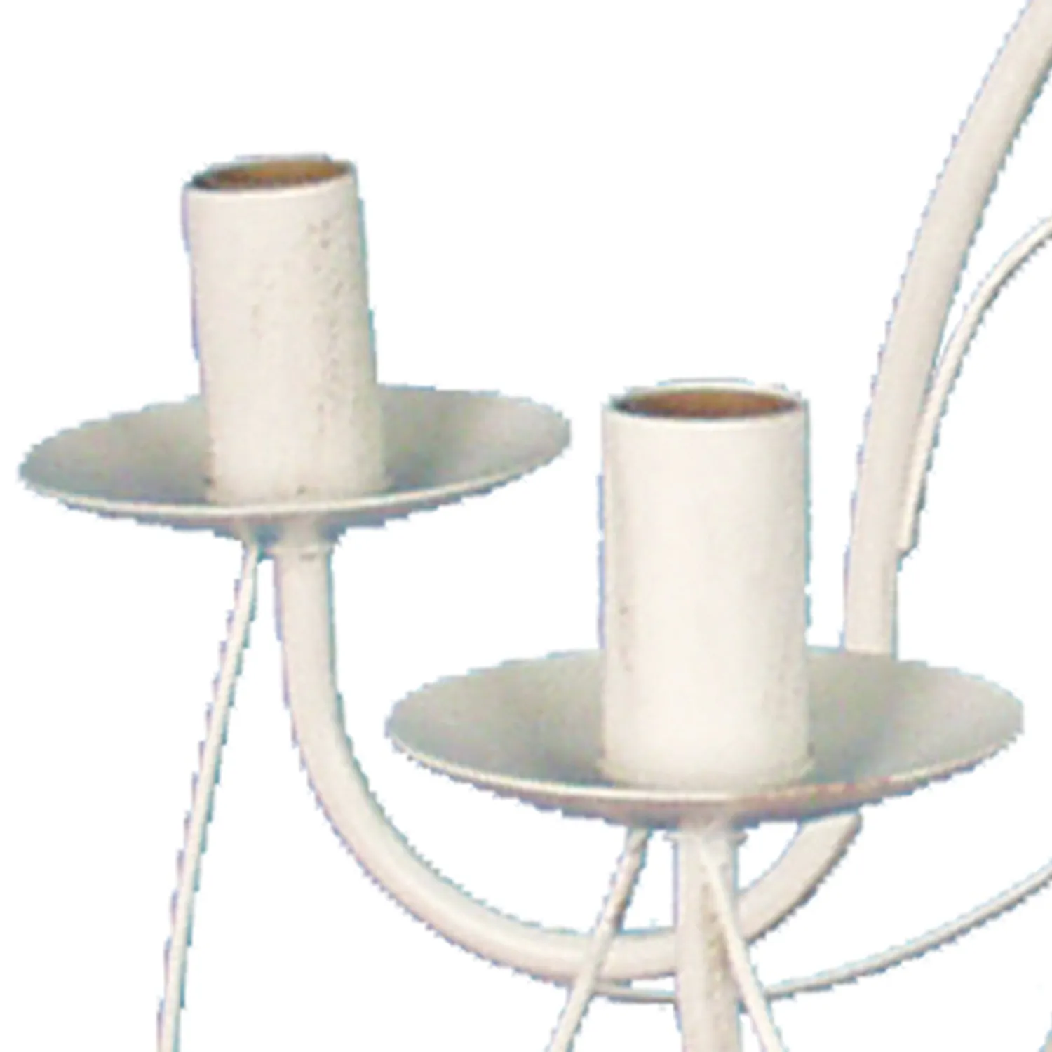 Tosel Provençale lampadario 5 luci bianco oro E14