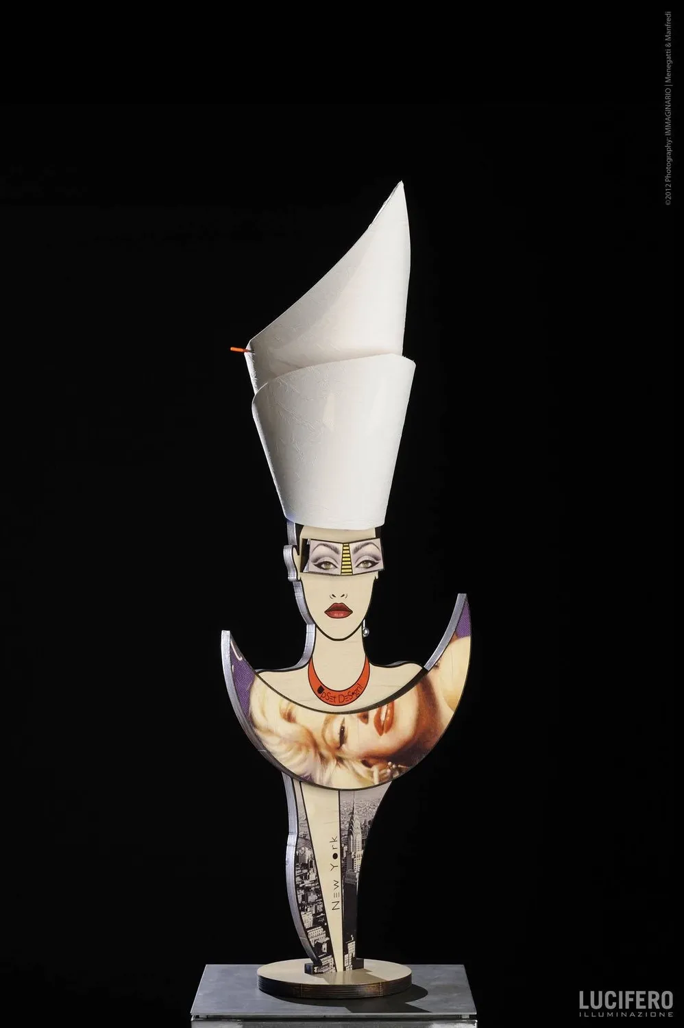 Lucifero Illuminazione Upset Donna piantana LED E27