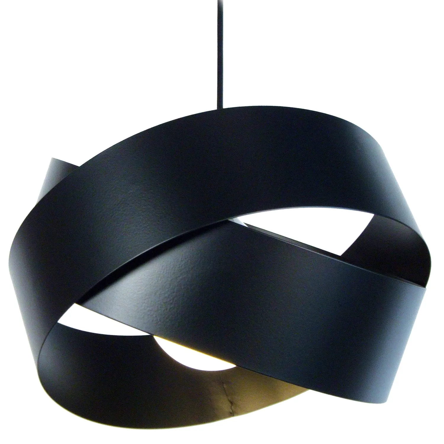 Tosel Gordium sospensione metallo nero D32