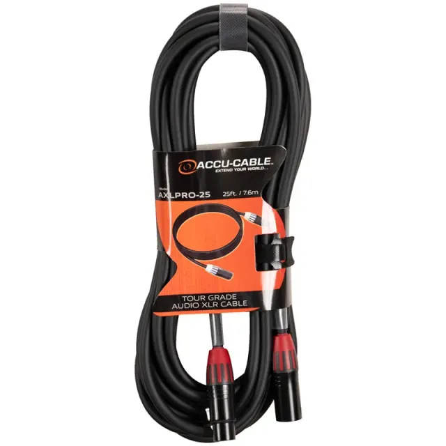 American DJ AXLPRO-25 cavo XLR 7,6 m bilanciato