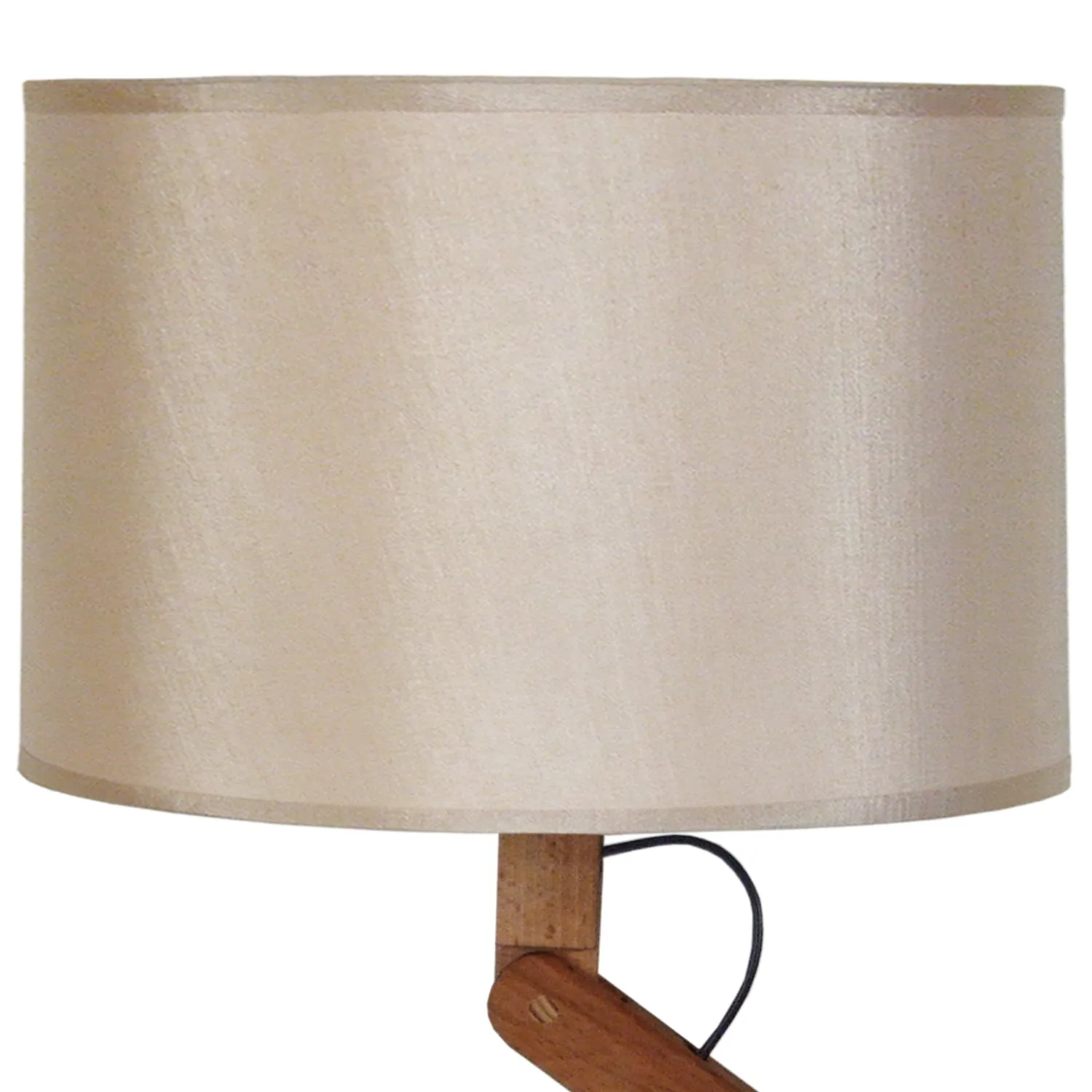 Tosel Geri lampada da tavolo naturale ecrù legno