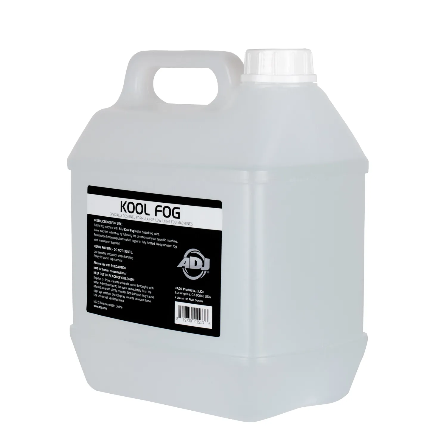 American DJ Kool Fog liquido fumo basso 4 litri