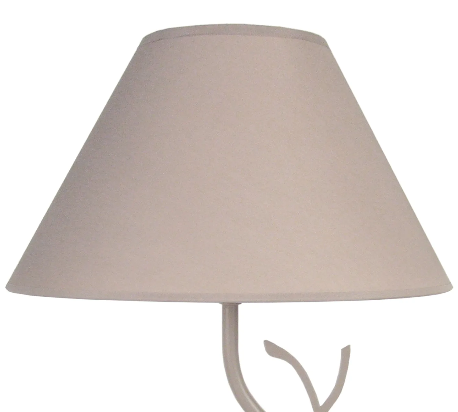 Tosel Oiseaux lampada tavolo bianca 25x41 cm