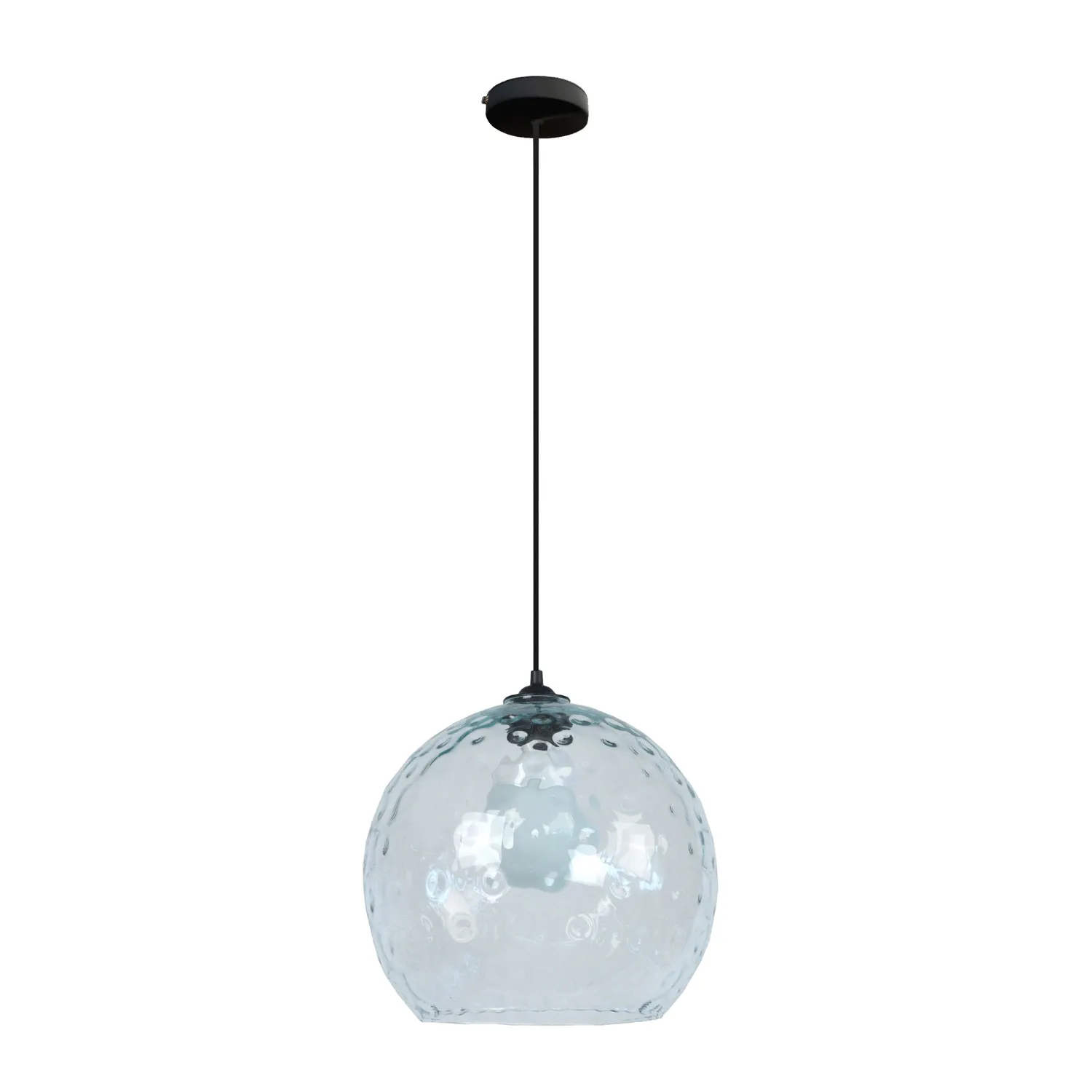 Tosel Globe Optique sospensione vetro trasparente 30x100 cm