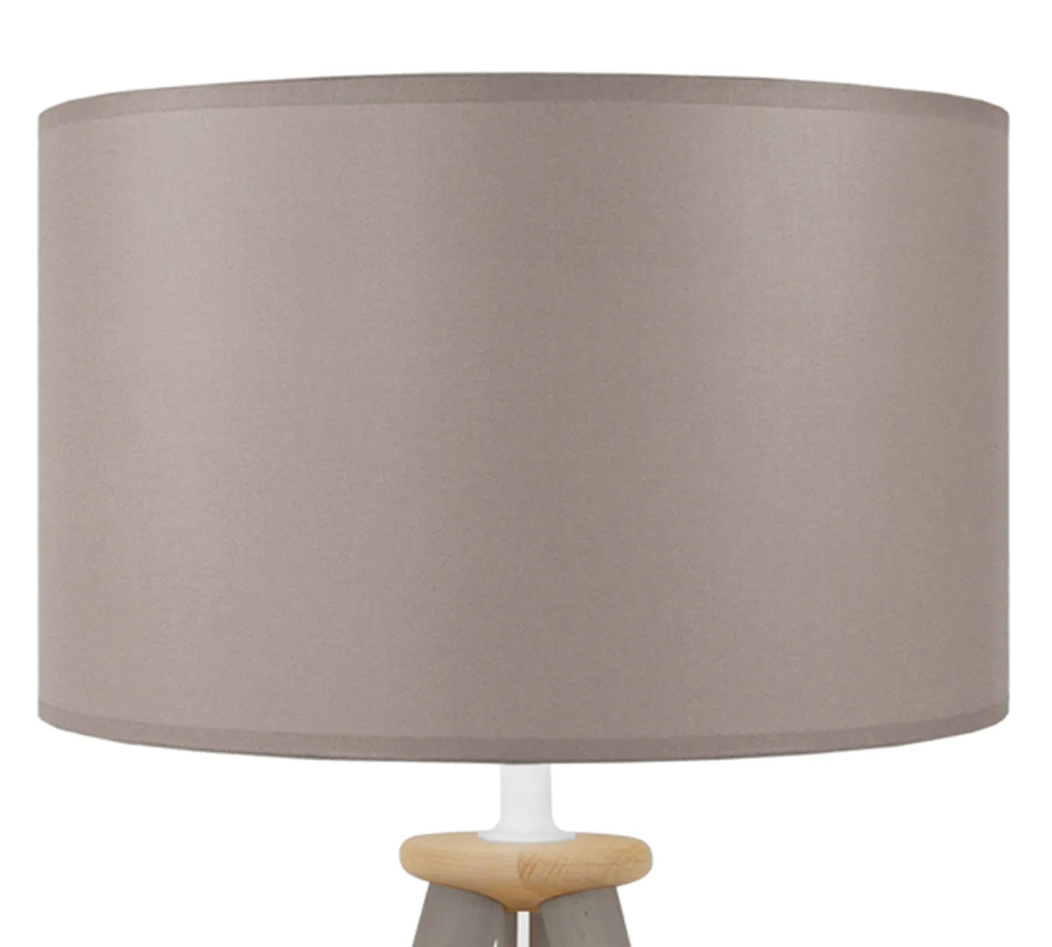 Tosel Arhus lampada tavolo treppiede bianco 54cm E27