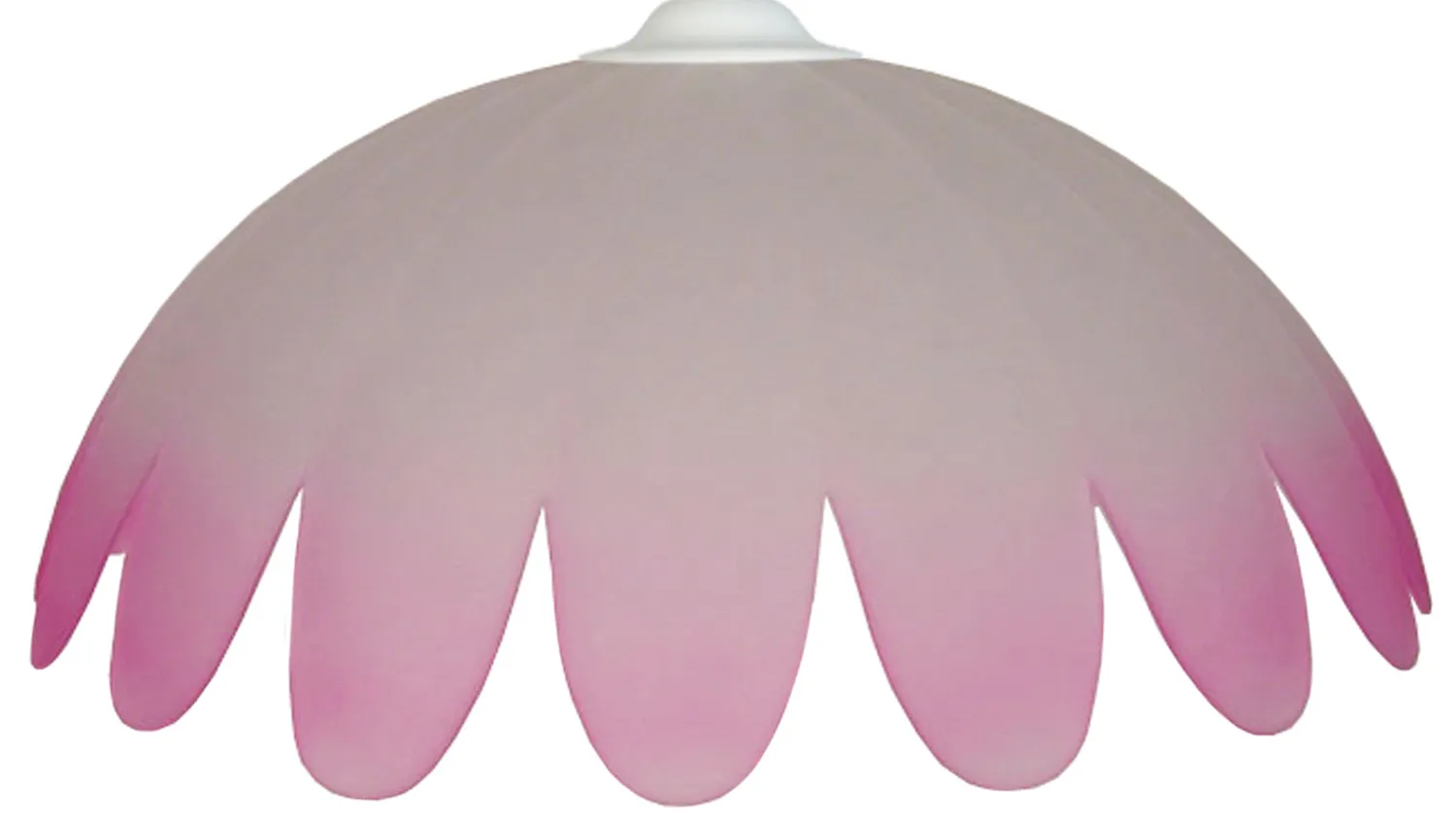 Tosel Betina sospensione a cupola blu satinato 29x100 cm