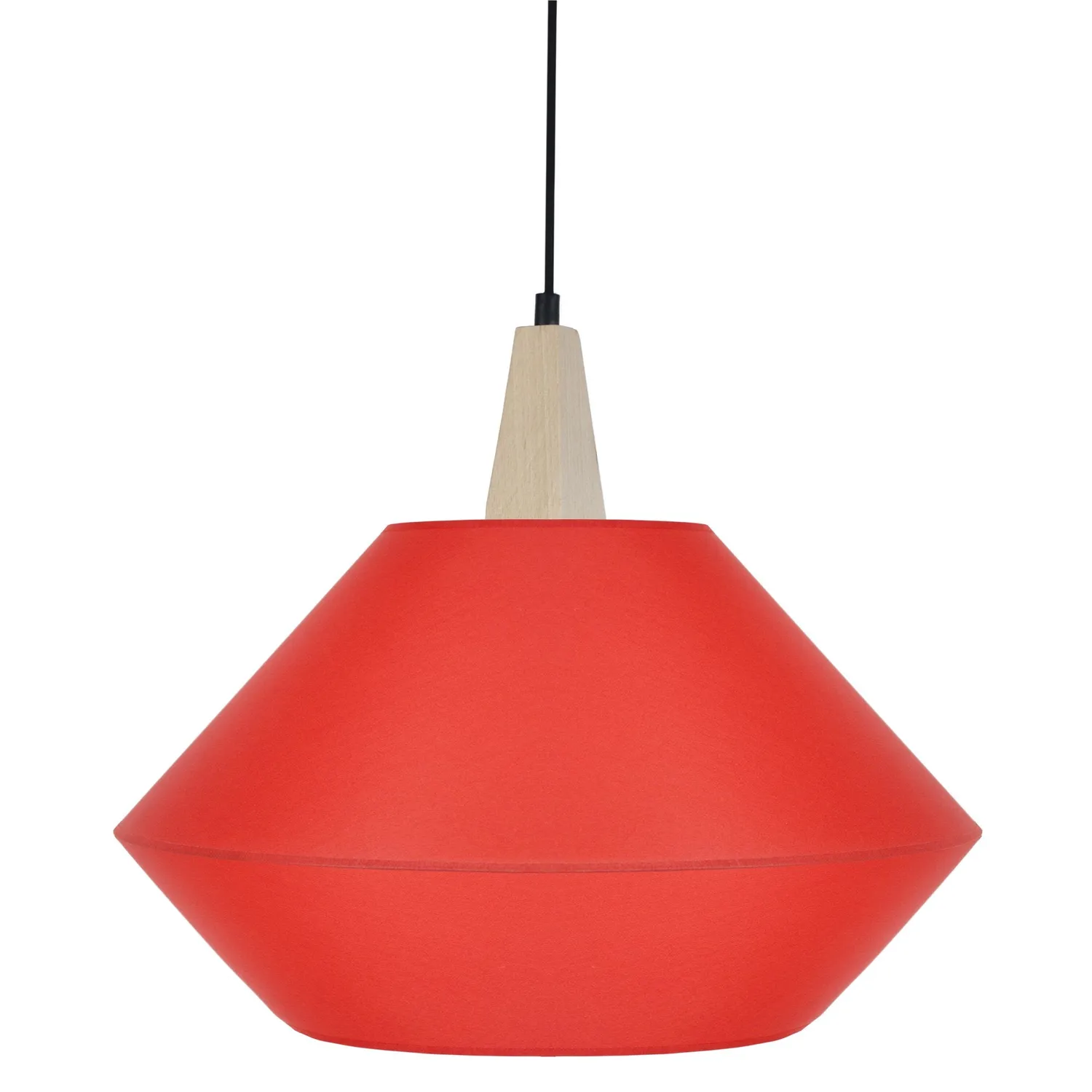 Tosel BELFORT sospensione legno ecrù 40x100 cm
