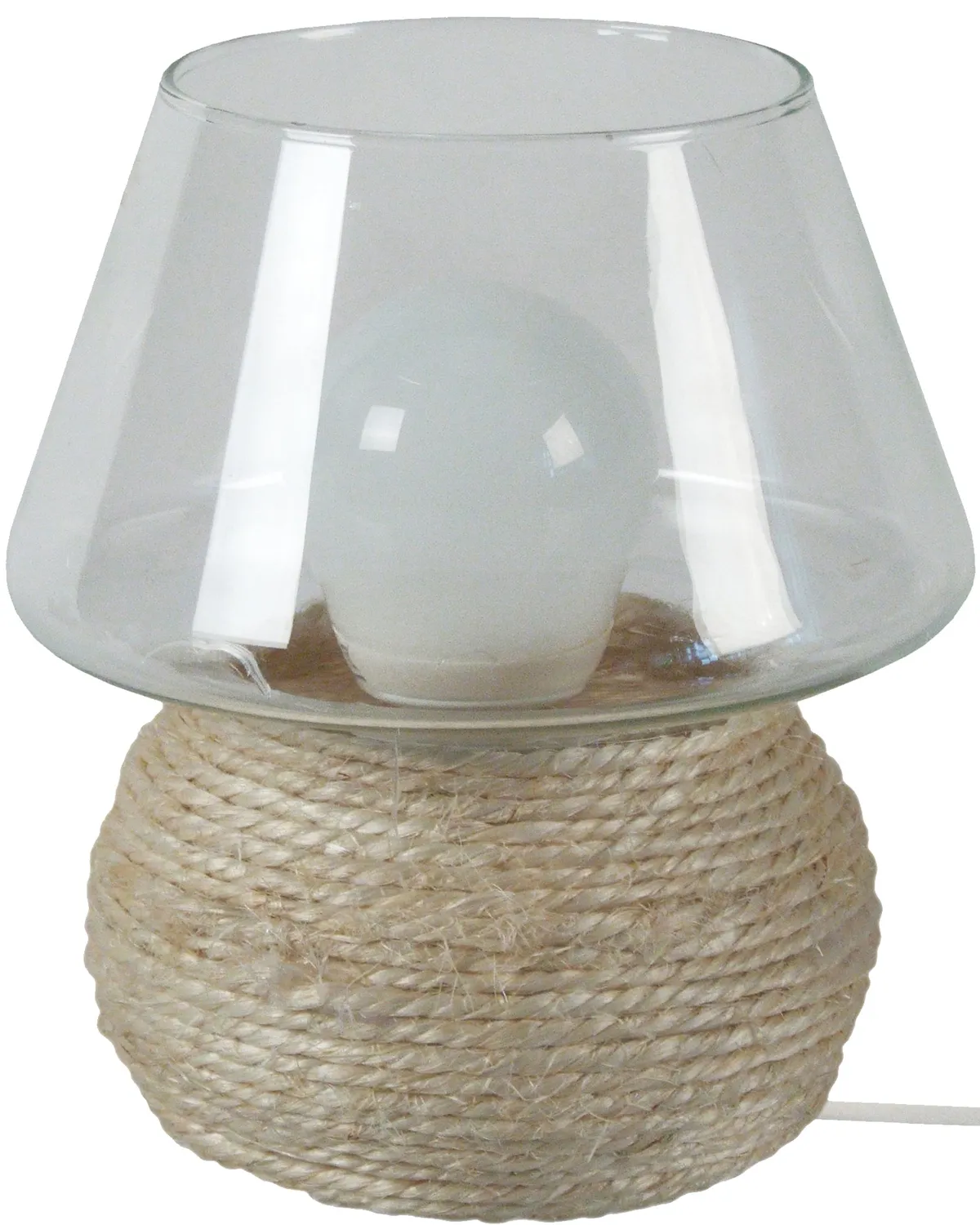 Tosel Petit Champignon Lampada Fungo Vetro 15 cm E14