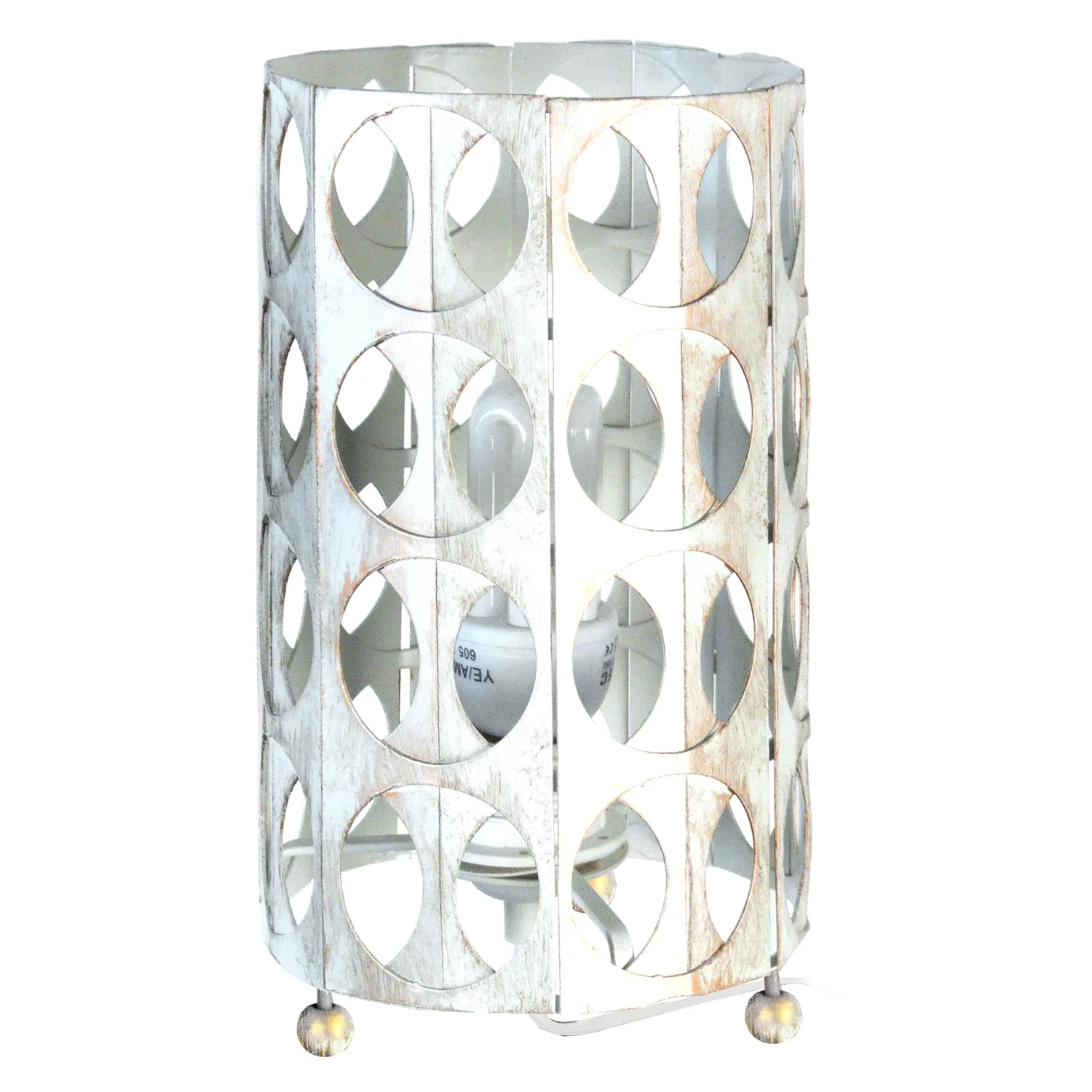 Tosel Zin lampada da tavolo nero 16x29 cm metallo