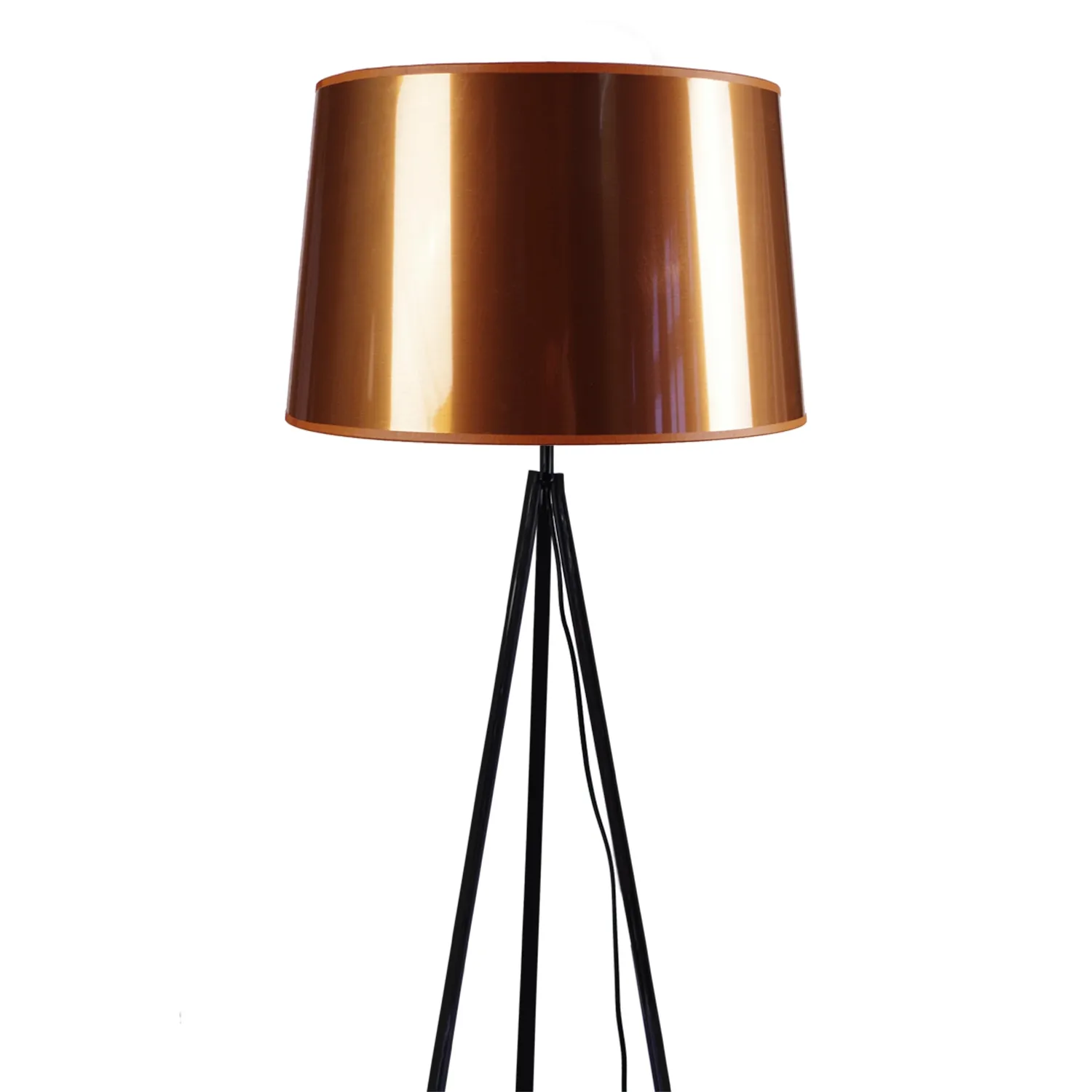 Tosel Pied Triangle piantana nero-rame 45x163 cm