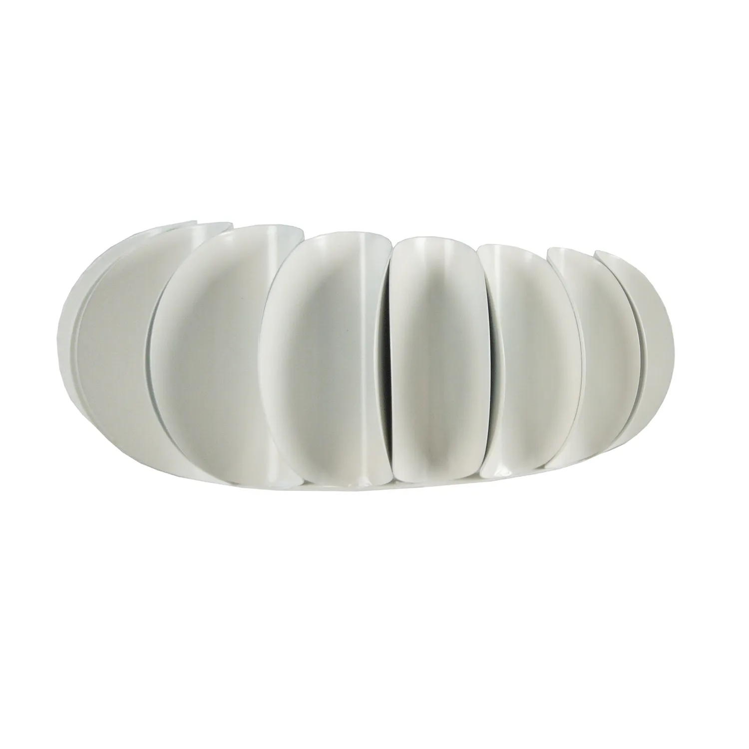 Tosel Tiago applique metallo alluminio 30x12cm luce su e giù