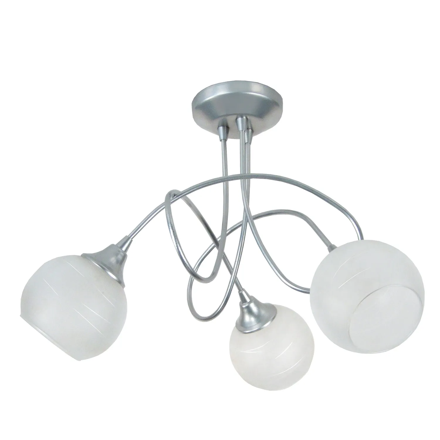 Tosel Actuelle lampadario 48 cm avorio 3xG9