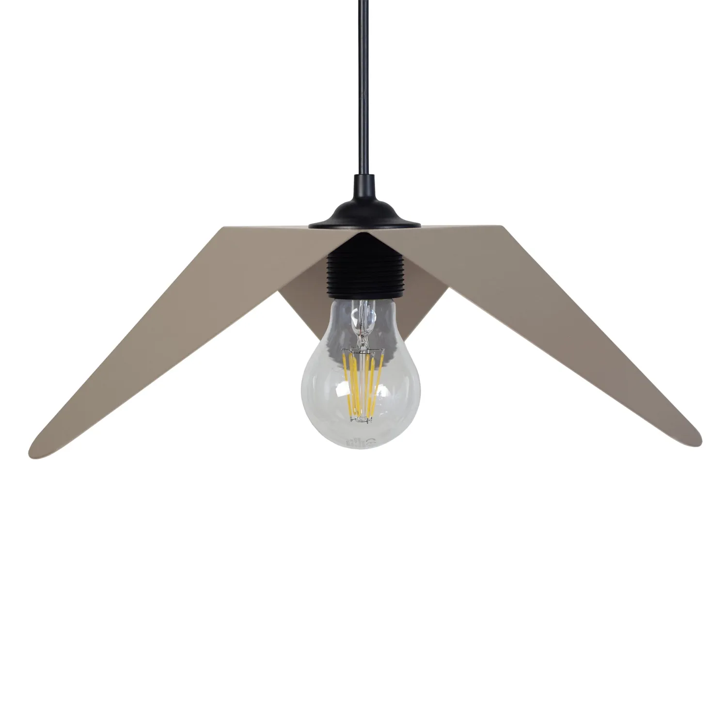 Tosel Boomerang sospensione 40cm avorio