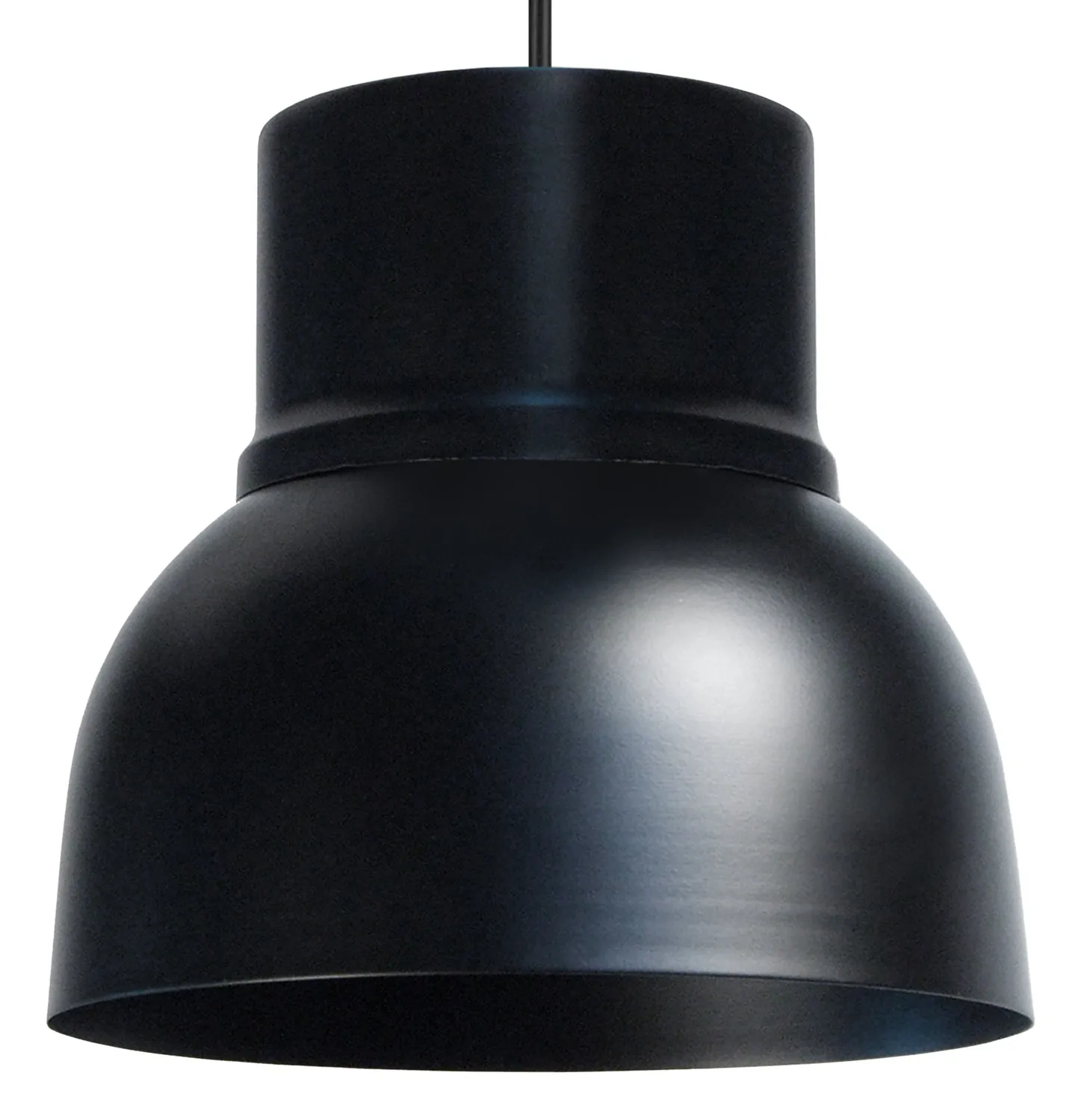 Tosel Cloche sospensione 25x100cm bianca cupola E27