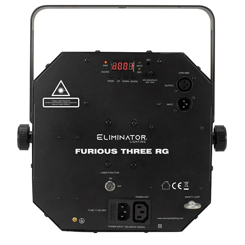 American DJ Furious Three RG gioco luce LED laser