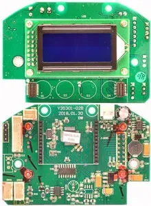 American DJ 7P Hex IP scheda display Y35301-02B ricambio