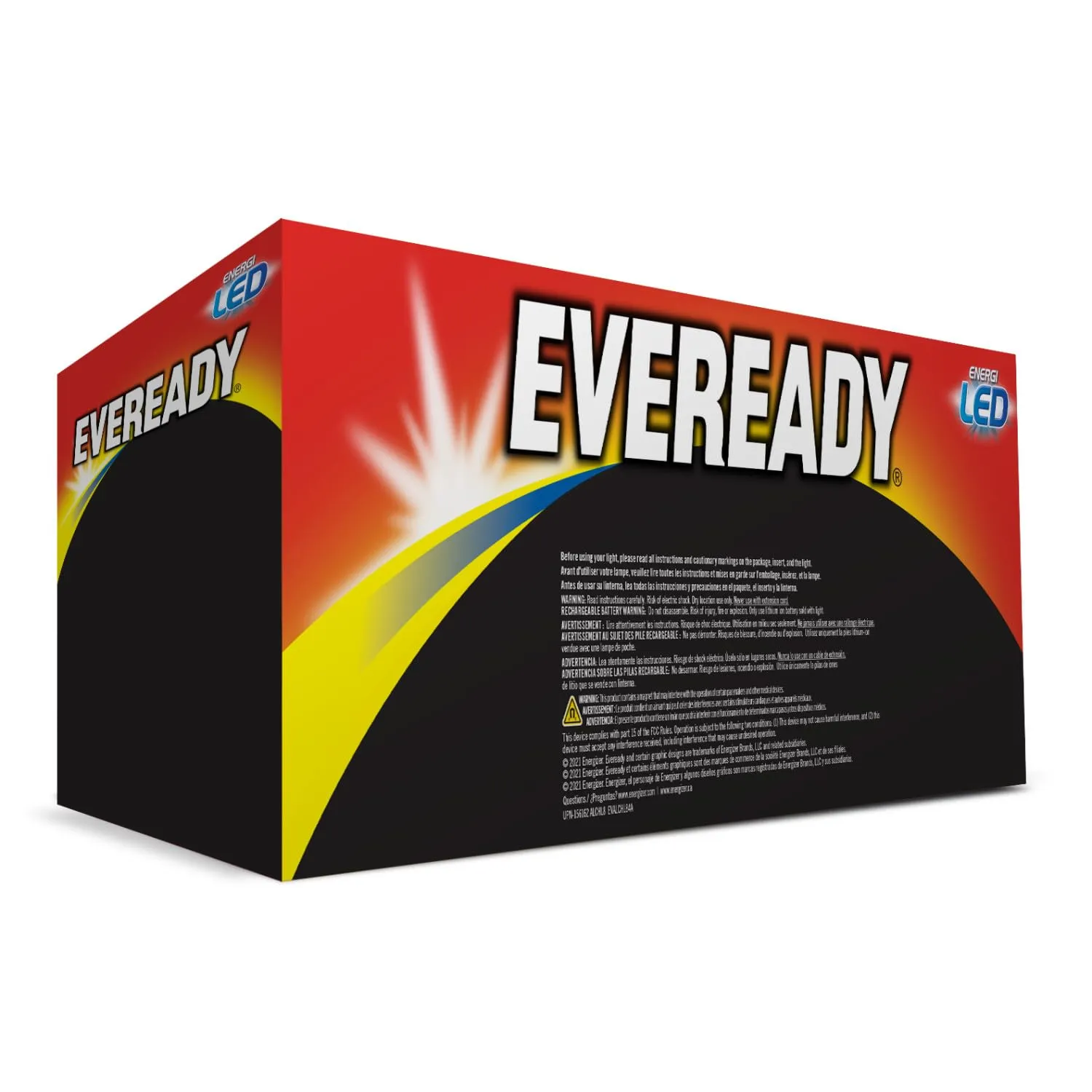 Eveready lanterna LED campeggio pieghevole 4 pezzi 300 lumen