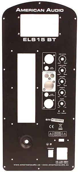 American DJ ELS15 BT pannello posteriore ricambio