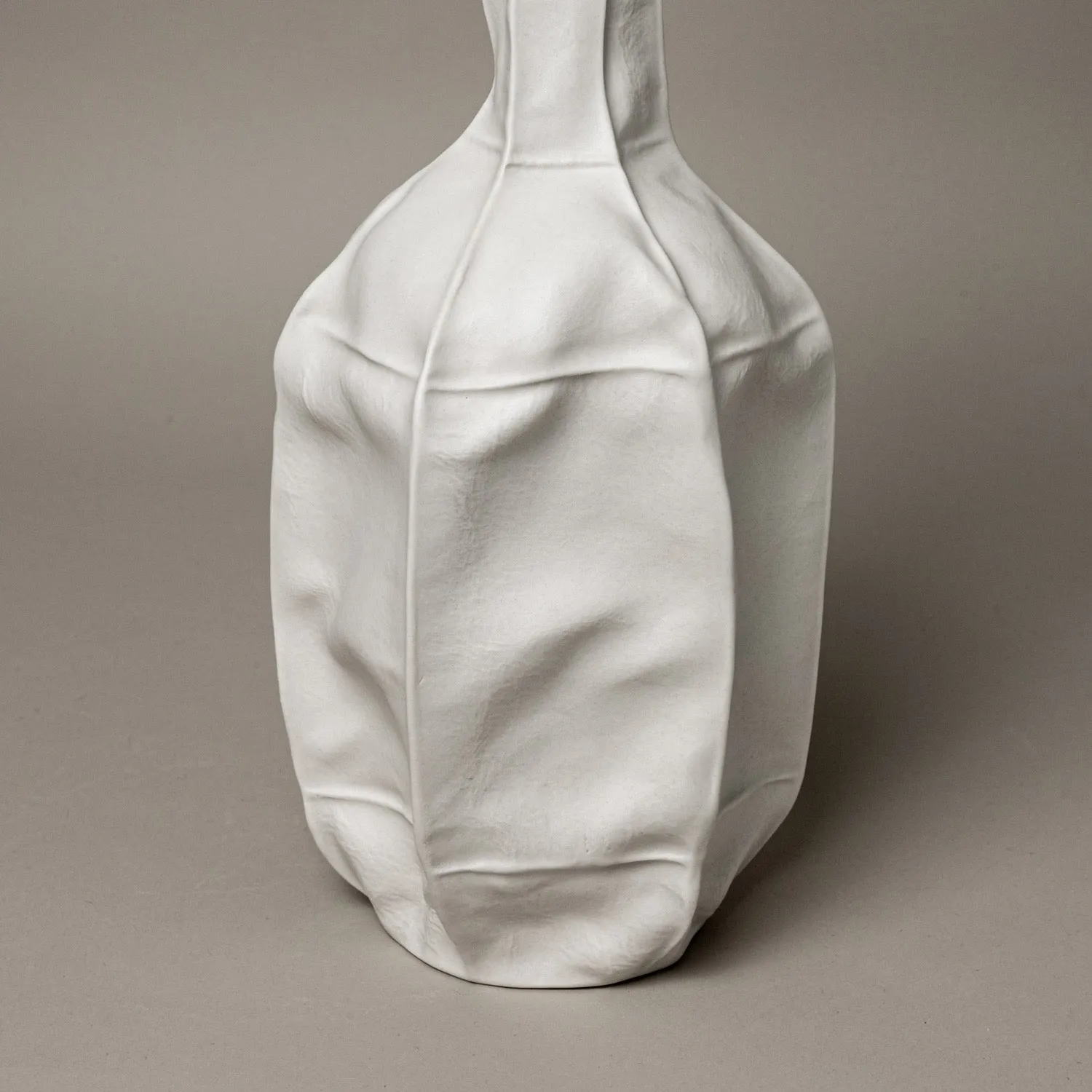 Souda Kawa Vase 12 vaso porcellana bianco