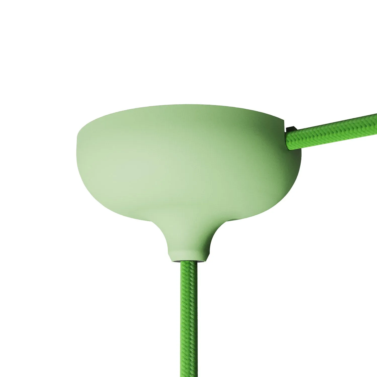 Creative Cables kit rosone silicone verde prato 88 mm