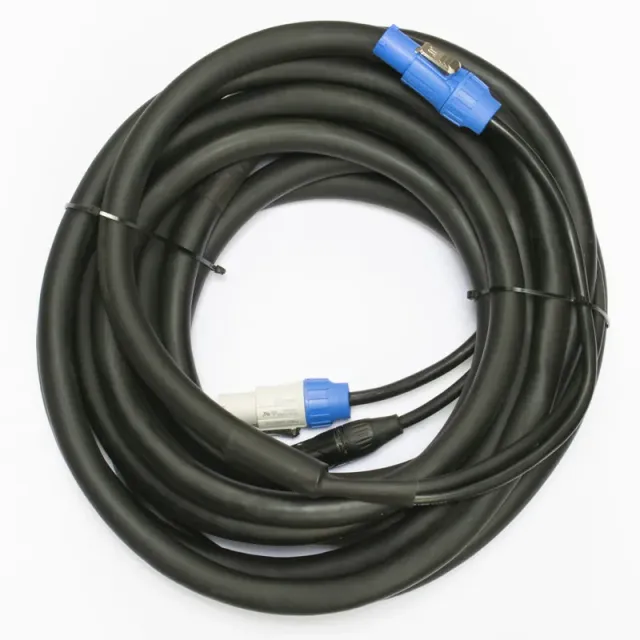 American DJ AC5PPCON25 cavo DMX 5 pin 7,6 m combo