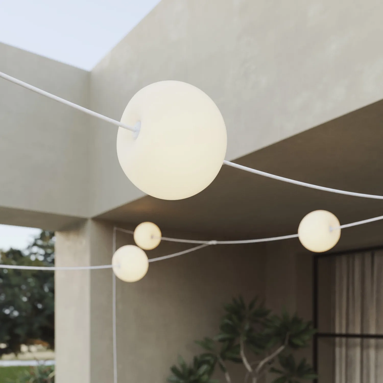 Creative Cables Marina Cavo Connessione a T Bianco Sabbia